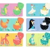 Puzzle duo-trio Articulo Les œufs rigolos (12 pièces)