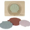 Puzzle en bois Coquillages (6 pièces)