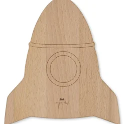 Puzzle en bois fusée