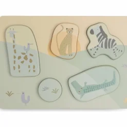 Puzzle en bois Jungle Jambo (6 pièces)