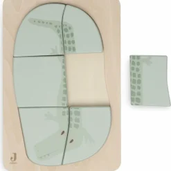 Puzzle en bois Jungle Jambo Croco (6 pièces)