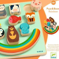 Puzzle en relief Puzz & Boom Rainbow (12 pièces)
