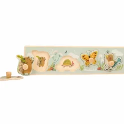 Puzzle encastrable 4 animaux Trois petits lapins