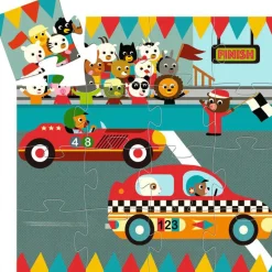 Puzzle Le bolide (16 pièces)