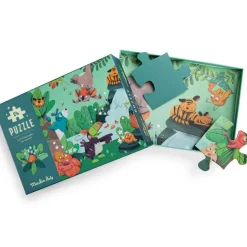 Puzzle phosphorescent La cascade Dans la jungle (24 pièces)