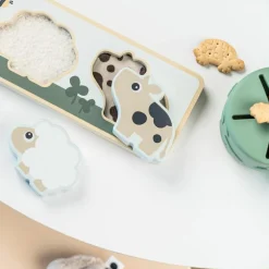 Puzzle sensoriel Tiny farm Multicolore