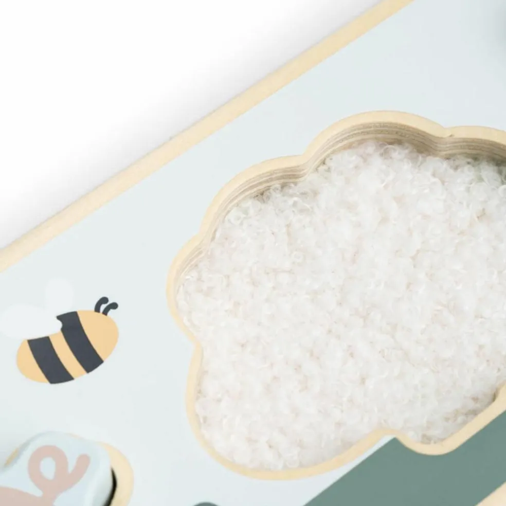 Puzzle sensoriel Tiny farm Multicolore