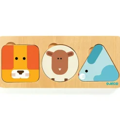 Puzzle superposable AnimaBasic (3 pièces)