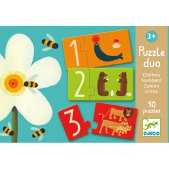 Puzzles Duo de chiffres (20 pièces)