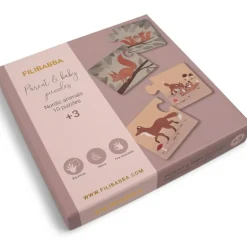 Puzzles Maman et ses bébés Animaux nordiques