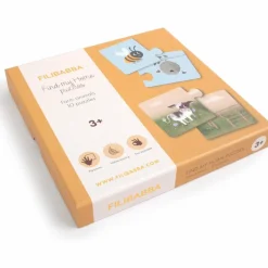 Puzzles Retrouve ma maison Animaux de la ferme