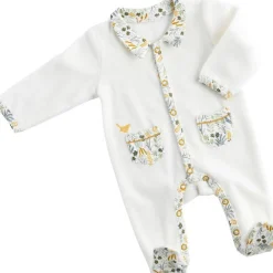 Pyjama chaud à col végétal Promenons-nous (naissance)