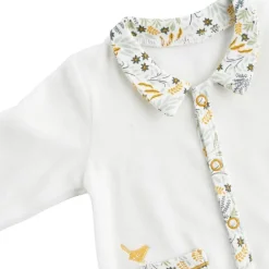 Pyjama chaud à col végétal Promenons-nous (naissance)