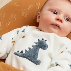 Pyjama chaud Tiga, Stegi & Ops en velours (3 mois)