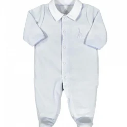 Pyjama en velours bleu Sophie la girafe (3 mois)