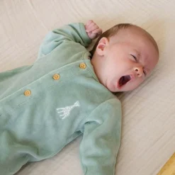 Pyjama en velours olive Sophie la girafe (3 mois)