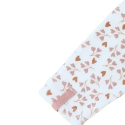 Pyjama velours aqua coeur (6 mois)