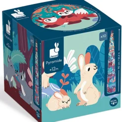 Pyramide à empiler Les animaux de la forêt