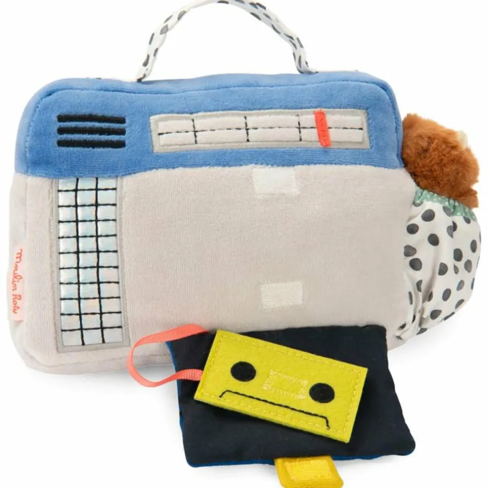 Radio cassette musical Puce et Pilou (22 cm)