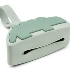 Range sucette en silicone Croco Vert