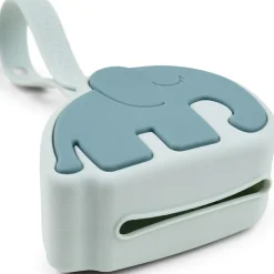 Range sucette en silicone Elphee Bleu