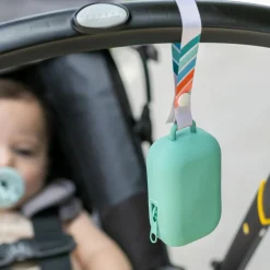 Range sucette silicone Paci Pod Vert clair