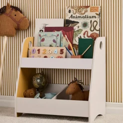 Rangement Star Gris-Moutarde