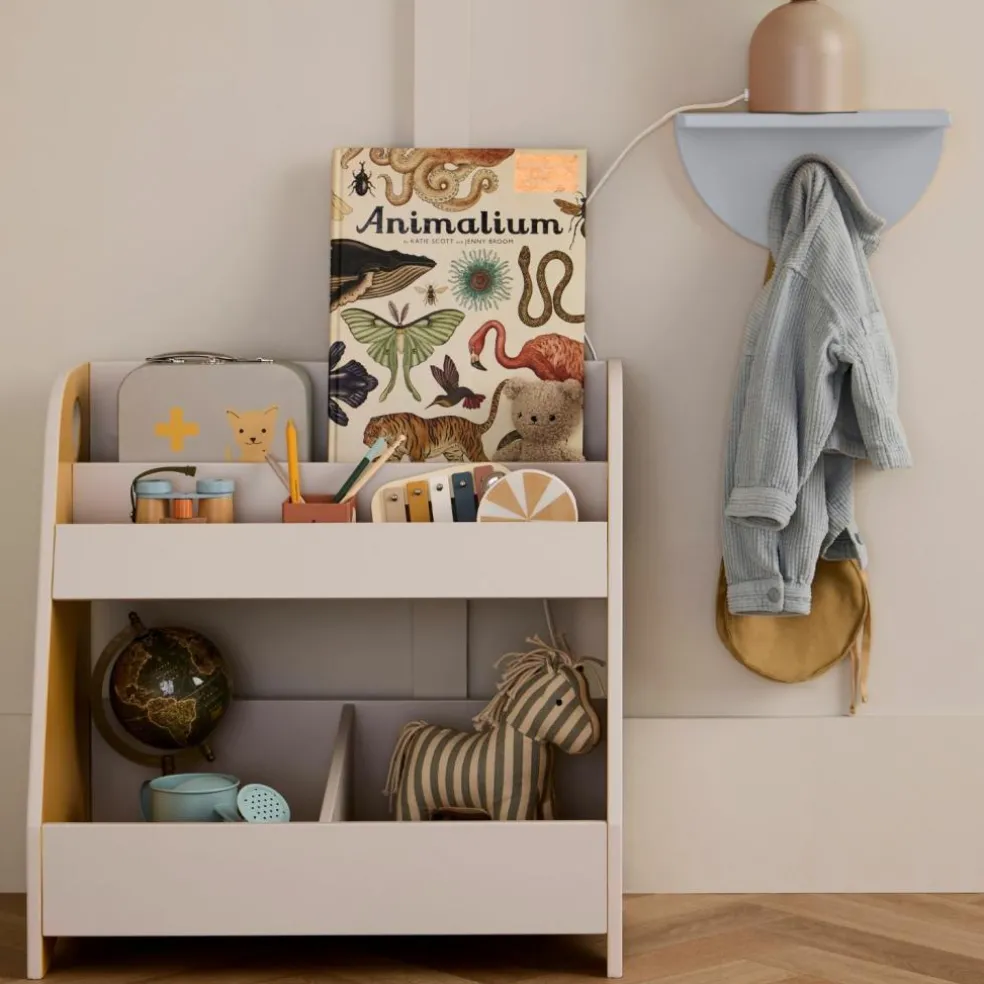 Rangement Star Gris-Moutarde