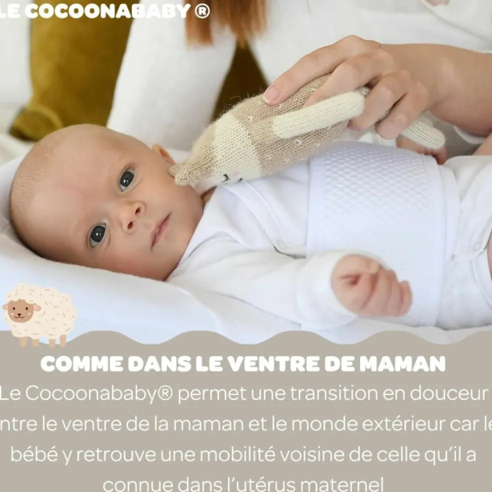 Réducteur de lit Cocoonababy 10° Moon et stars