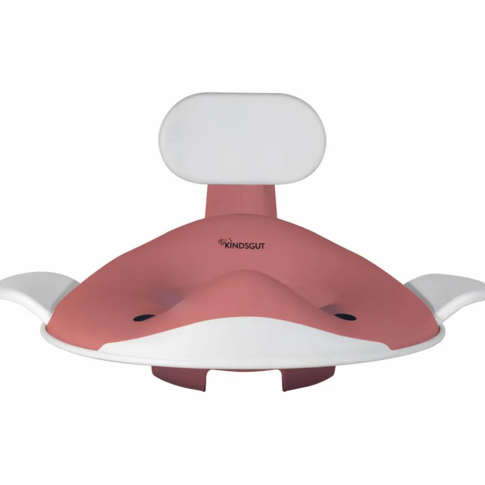 Réducteur de toilette Baleine Rose foncé