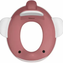 Réducteur de toilette Baleine Rose foncé