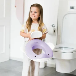 Réducteur de toilette Baleine Lila