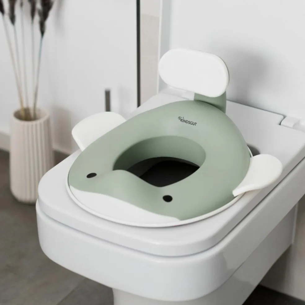 Réducteur de toilette Baleine Pistache