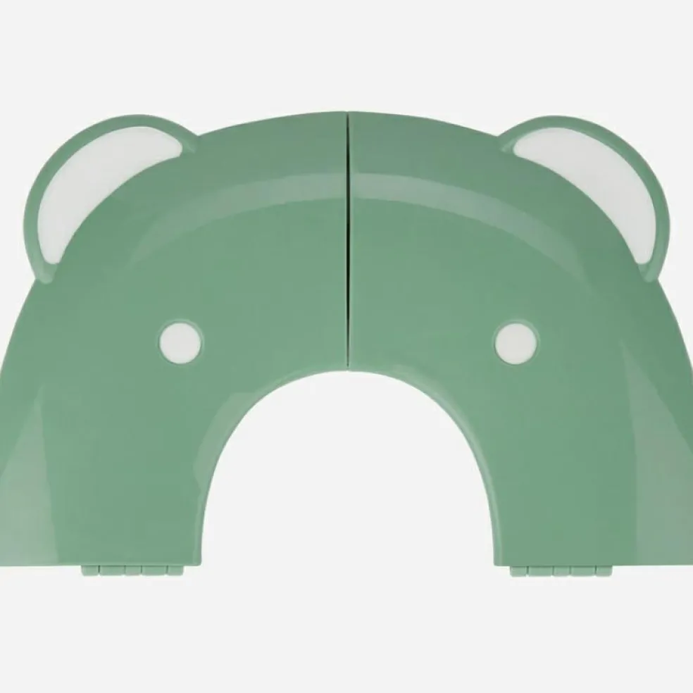 Réducteur de toilette pliable crocodile