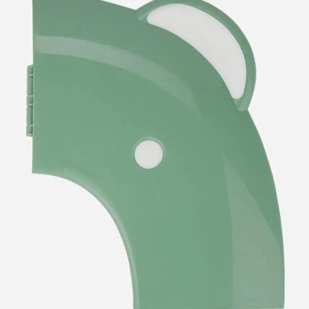 Réducteur de toilette pliable crocodile