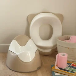 Réducteur de toilette Terre d'argile