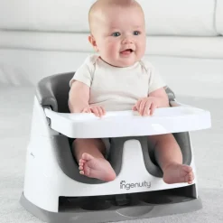 Rehausseur de chaise 2 en 1 Gris