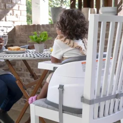 Rehausseur de chaise 2 en 1 Gris