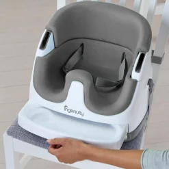 Rehausseur de chaise 2 en 1 Gris