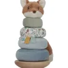 Renard à empiler doudou et bois FSC Forest Friends