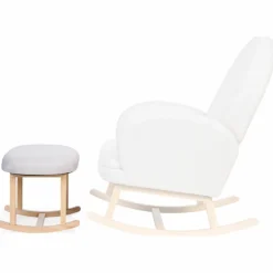 Repose pied lin beige