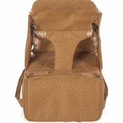 Réhausseur transportable à pois Poppy Cannelle