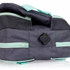 Réhausseur Up & Go gris et vert d'eau