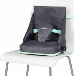 Réhausseur Up & Go gris et vert d'eau