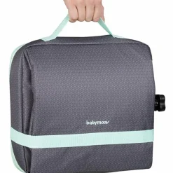 Réhausseur Up & Go gris et vert d'eau