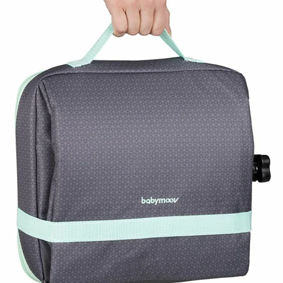 Réhausseur Up & Go gris et vert d'eau