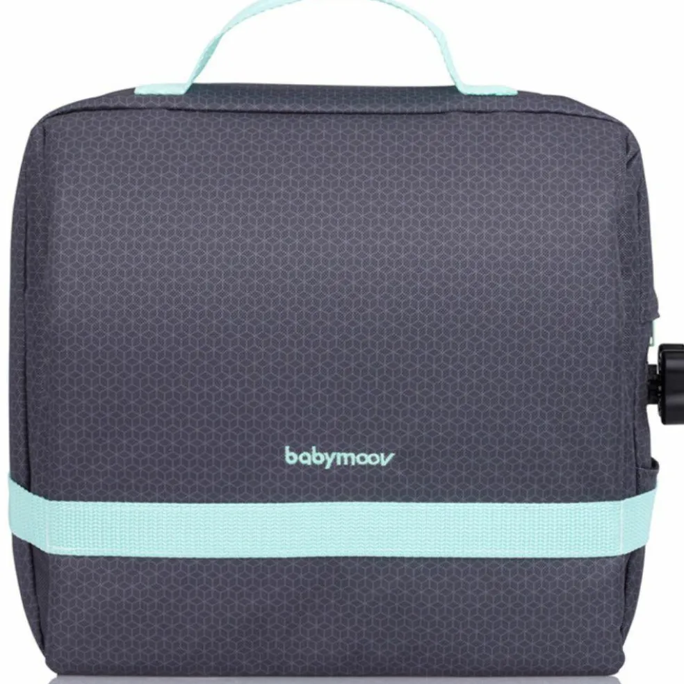 Réhausseur Up & Go gris et vert d'eau