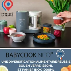 Robot cuiseur Babycook Néo gris minéral