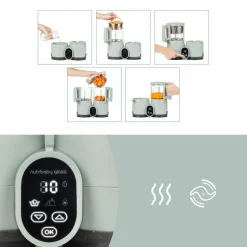 Robot cuiseur Nutribaby Glass Celadon Green