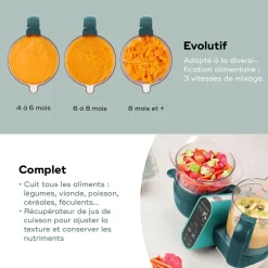 Robot cuiseur Nutribaby+ Opal Green